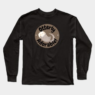 Otterly adorable Long Sleeve T-Shirt